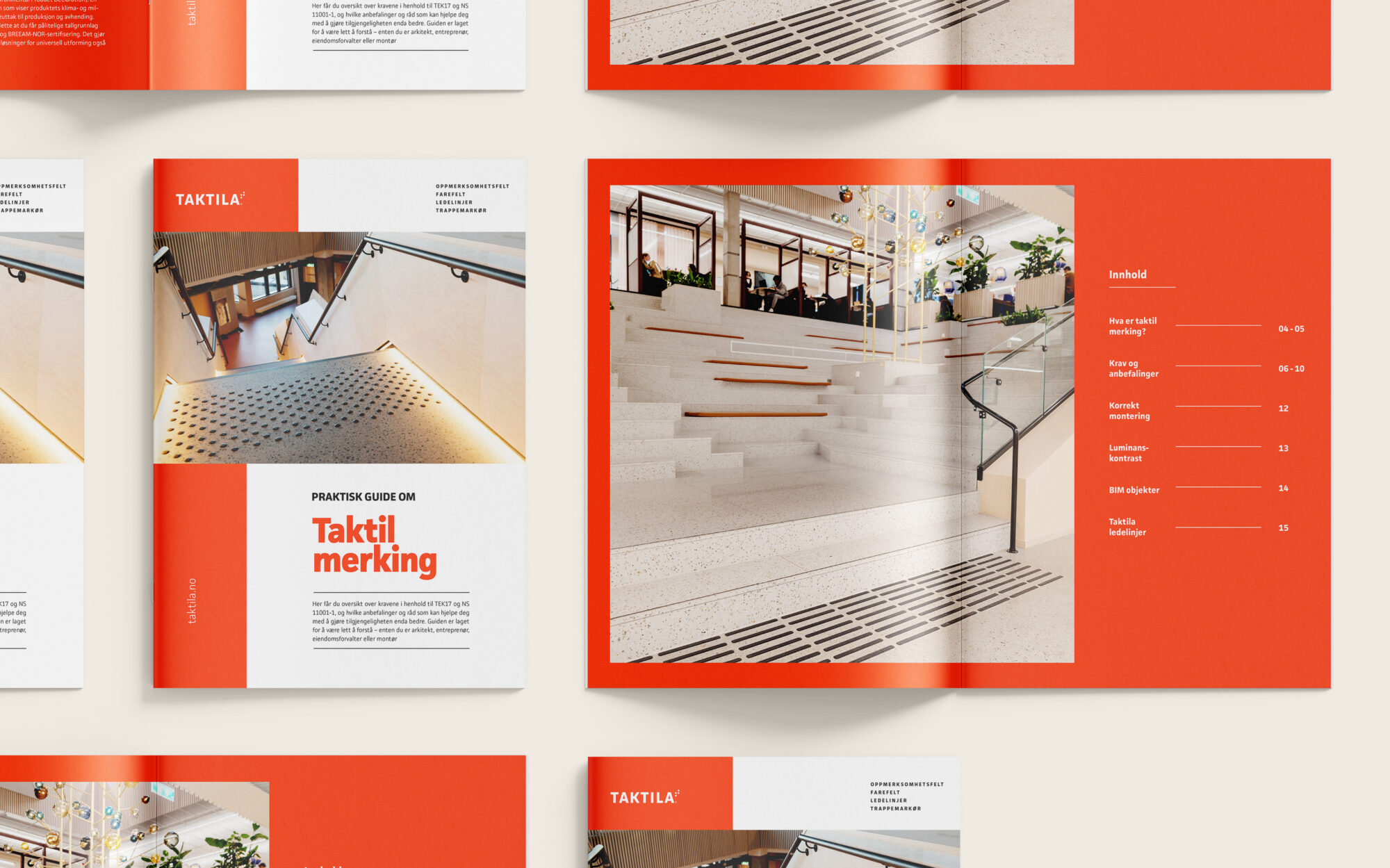 Taktila guide mockup